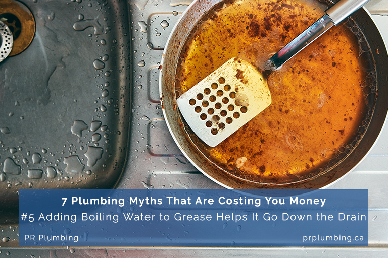 Common Plumbing Myths about grease