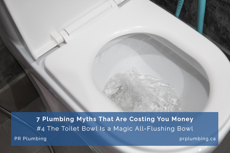 Common Plumbing Myths about toilets 