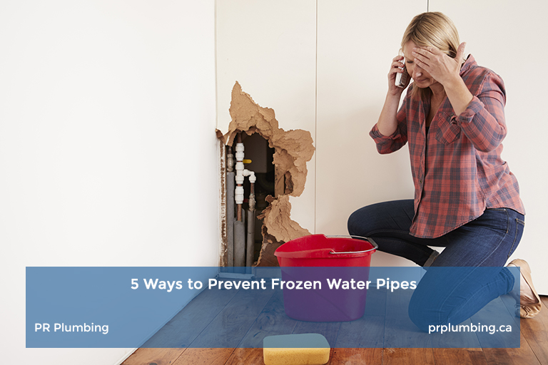 Frozen water pipes