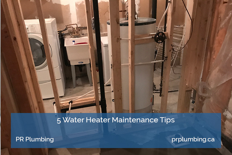5 Water Heater Maintenance Tips