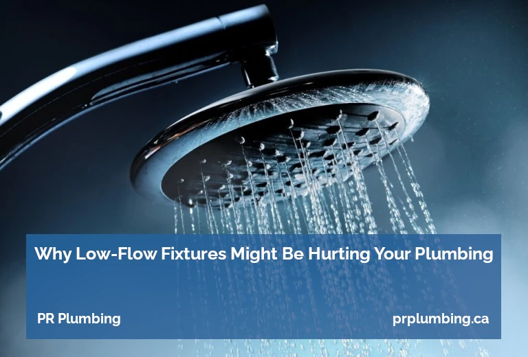 Why Low-Flow Fixtures Might Be Hurting Your Plumbing